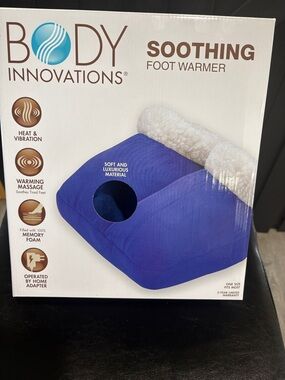 Soothing Foot Warmer - Royal Blue